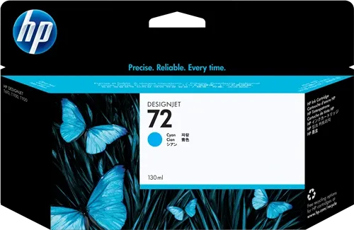 HP 72 Cyan Cartouche d'encre C9371A — Consommables informatiques