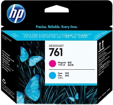HP 761 Tête d'impression Cyan / Magenta (CH646A) — Consommables informatiques
