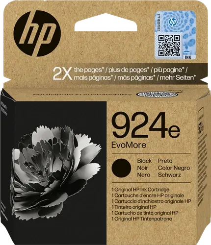 HP 924e Noir(e) Cartouche d'encre 4K0V0NE — Consommables informatiques