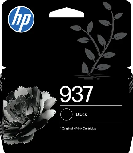 HP 937 Noir(e) Cartouche d'encre 4S6W5NE — Consommables informatiques