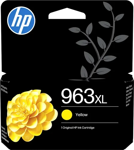 HP 963 XL Jaune Cartouche d'encre 3JA29AE — Consommables informatiques