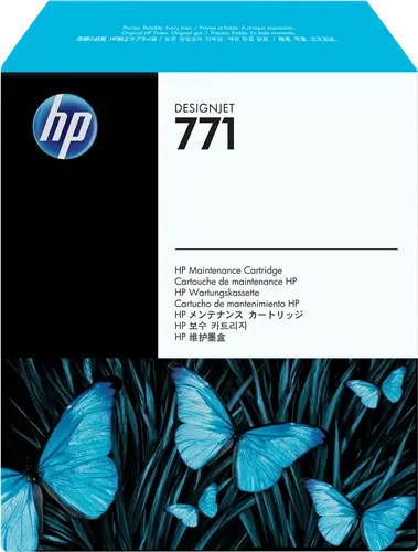 HP Cartouche de nettoyage 771 Transparent — Consommables informatiques