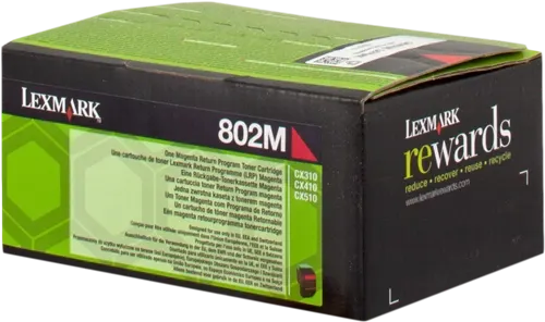 Lexmark 802M Magenta Toner — Consommables informatiques
