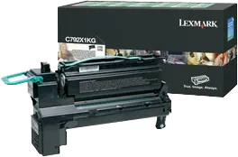 Lexmark C792X1KG Noir(e) Toner — Consommables informatiques