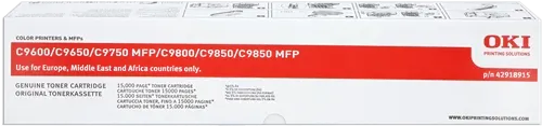OKI 42918915 Cyan Toner — Consommables informatiques