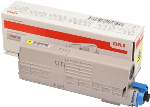 OKI 46490605 Jaune Toner — Consommables informatiques