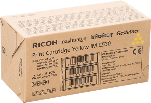Ricoh IM C530Y Jaune Toner — Consommables informatiques