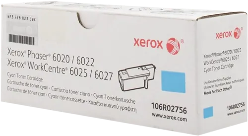Xerox 106R02756 Cyan Toner — Consommables informatiques