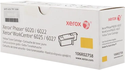 Xerox 106R02758 Jaune Toner — Consommables informatiques