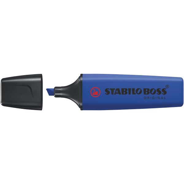 STABILO Surligneur BOSS ORIGINAL NatureCOLORS, bleu chardon — Surligneurs