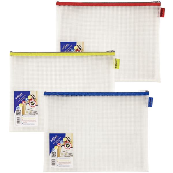 Pochette fourre-tout 280x358 mm assorties, SNOPAKE — COURRIER ET EXPEDITION