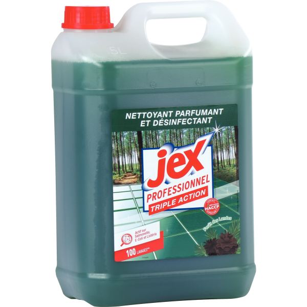 Bidon 5L nettoyant désinfectant fôret des Landes, JEX PROFESSIONNEL — SERVICES GENERAUX