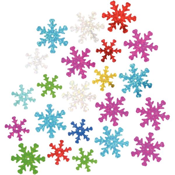 Sachet de 35g de sequins flocons métallisés — Non classé