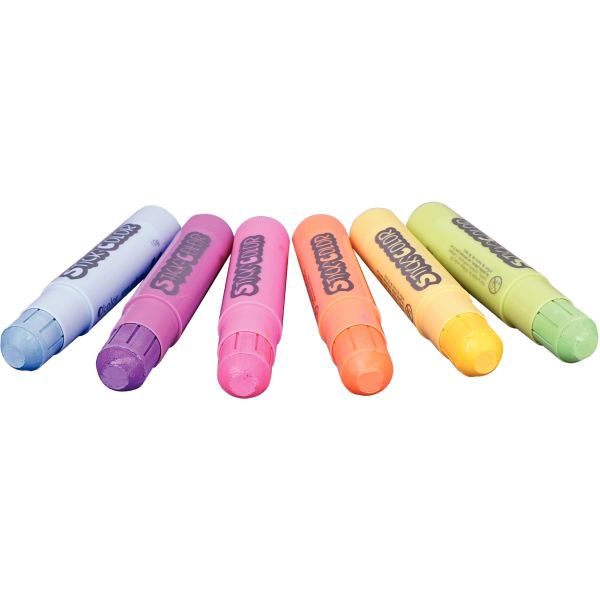 Boite de 6 sticks de gouache pastel, N.C — DESSIN SCOLAIRE ET PROFESSIONNEL