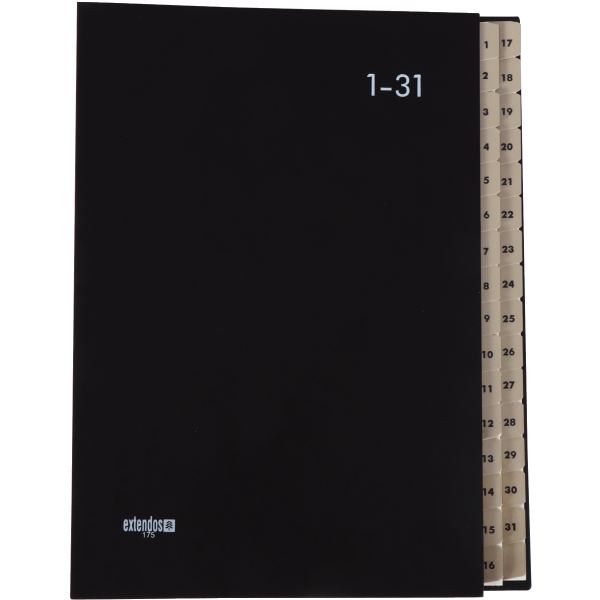 Trieur numérique balacron 31 compartiments, noir, N.C — Classement