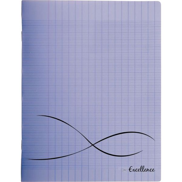 Piqûre 96 pages EXCELLENCE, format A4, seyès, couverture pol — CAHIERS ET DERIVES DE PAPIER