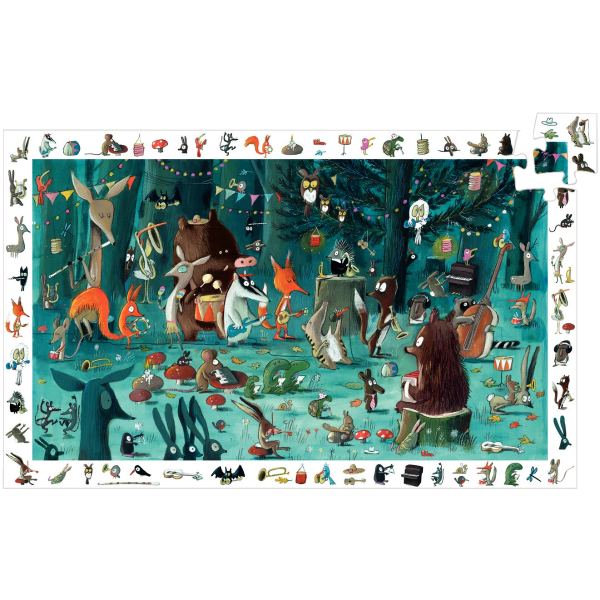 Puzzle d’observation 35 pièces, l’orchestre, N.C — JEUX