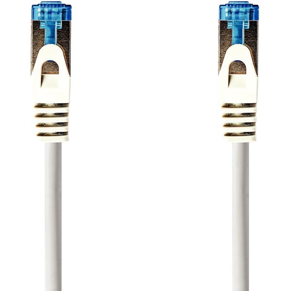 Cordon RJ45 droit catégorie 6 SF/UTP 3m gris, N.C — INFORMATIQUE