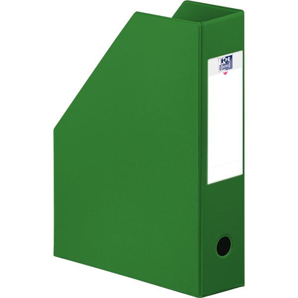 Porte-revues OXFORD en PVC dos 10cm vert — Non classé