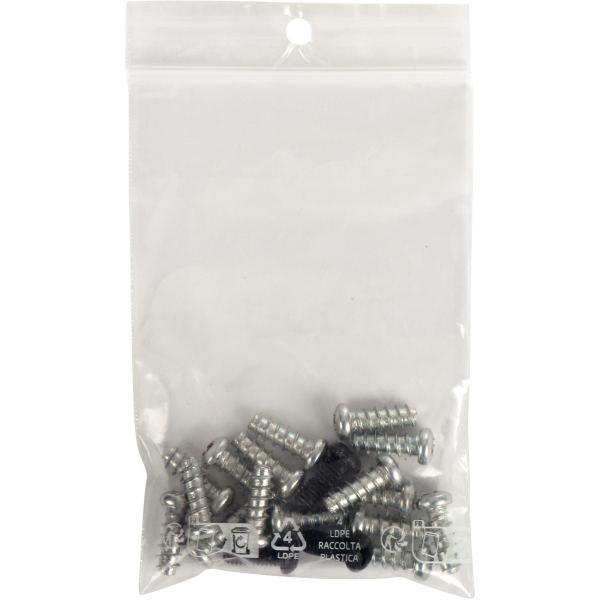 Carton de 1000 sachets ZIP 120x80 mm transparent, N.C — COURRIER ET EXPEDITION