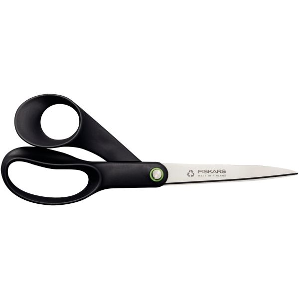 Ciseaux FISKARS recyclés multiusages droitiers 21 cm, N.C — Petit matériel bureau et école