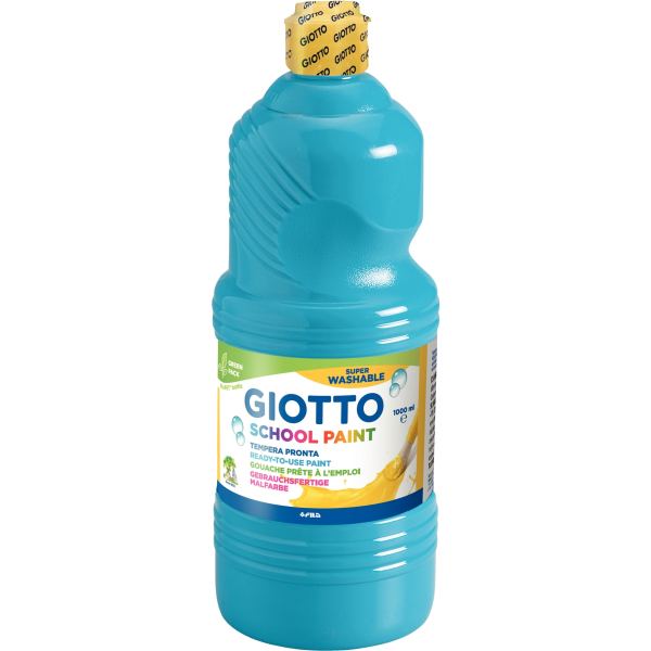 Flacon de 1 Litre de gouache liquide lavable GIOTTO coloris, N.C — DESSIN SCOLAIRE ET PROFESSIONNEL