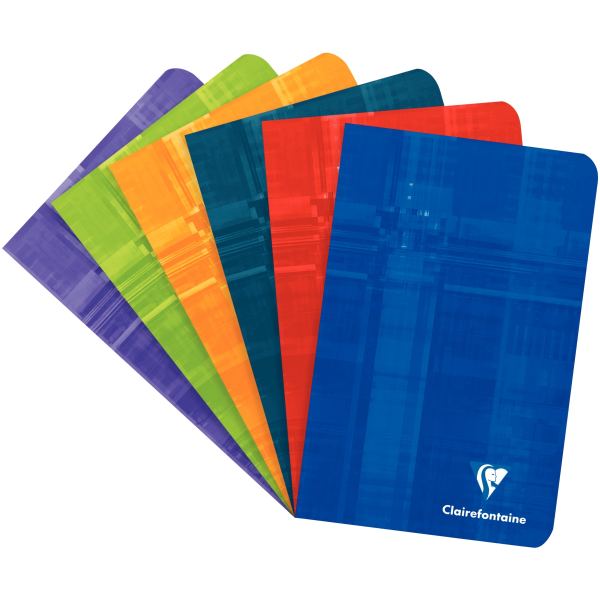 Clairefontaine Carnet piqûre, 110 x 170 mm, 96 pages, séyès — Carnets de notes & cahiers