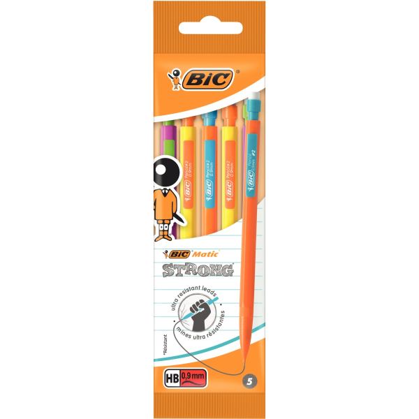 Blister de 5 portemines Matic Strong 0,9mm assotis — Non classé