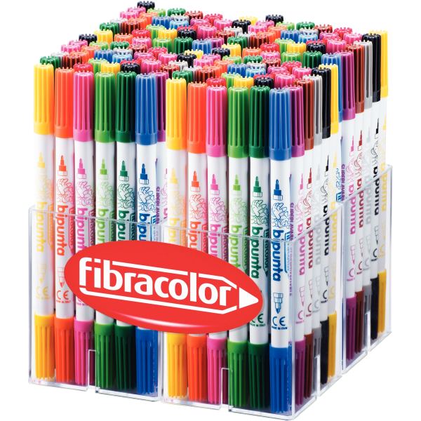 Classapck de 144 feutres bi-pointe assortis, N.C — DESSIN SCOLAIRE ET PROFESSIONNEL