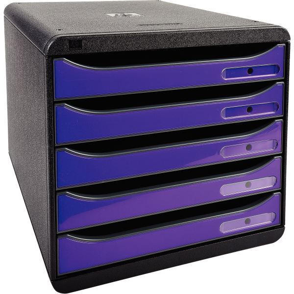 EXACOMPTA Module de classement BIG-BOX PLUS, 5 tiroirs, — Modules de classement