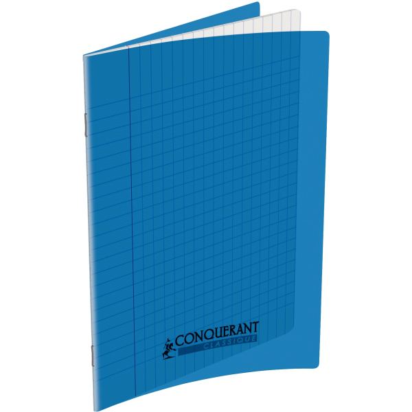 CONQUERANT CLASSIQUE Cahier 170 x 220 mm, Seyès, bleu — Cahiers francais