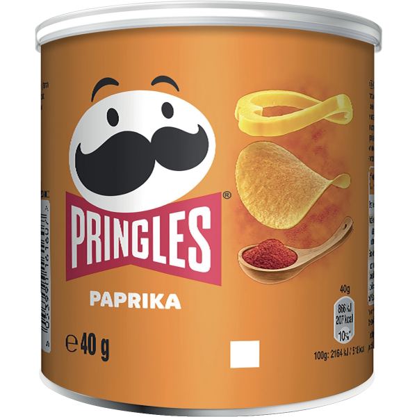 LOT 12 PRINGLES PAPRIKA 40G — Non classé