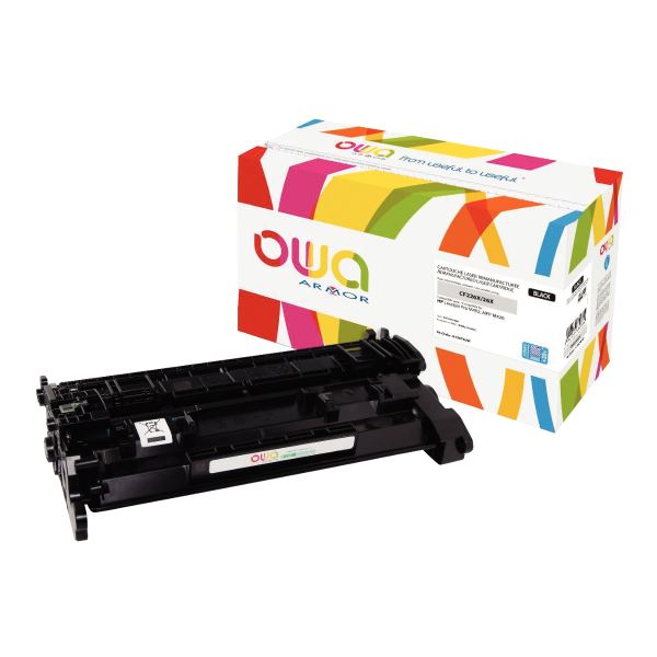 OWA cartouche laser noire jumbo remanufacturée compatible HP — Consommables informatiques