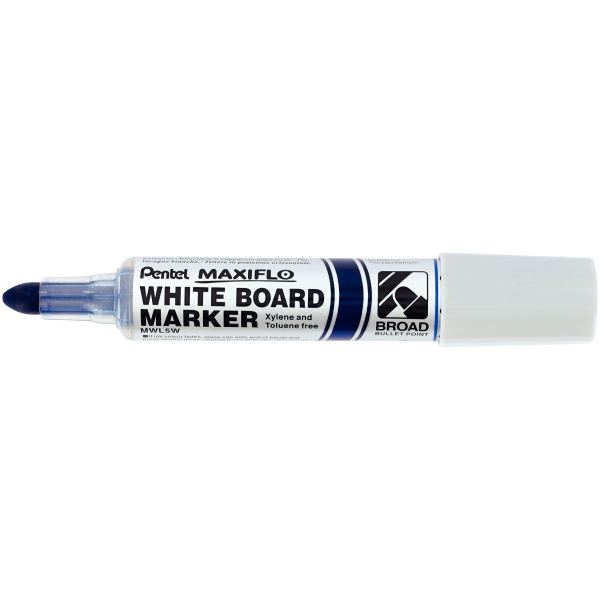 Marqueur tableau blanc Maxiflo pointe ogive 8mm bleu — Non classé