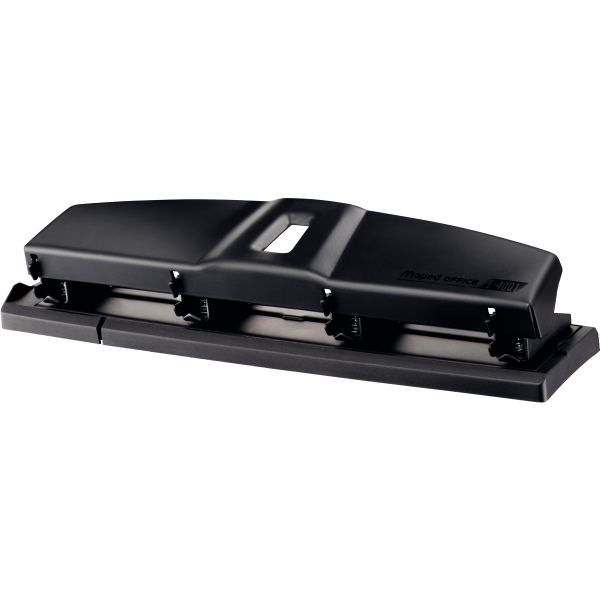 Maped Perforateur 4 trous Essentials E4001, noir — Perforateurs