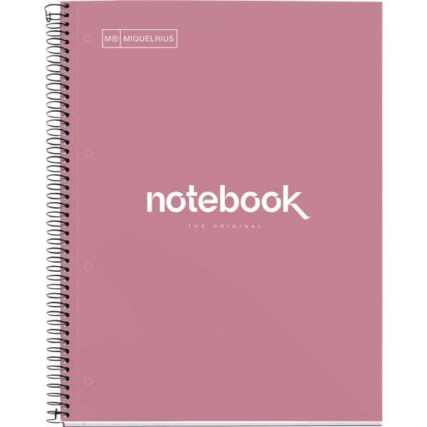 NOTEBOOK MIQUELRIUS format A4, 80 feuilles 90g, quadrillé 5x — CAHIERS ET DERIVES DE PAPIER