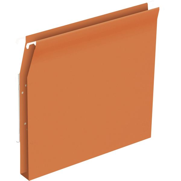 Dossier Suspendu L'oblique Economique Kraft Orange 220g Armoire Entraxe 330m Hauteur 275 mm Fond 30 mm Boite 25 — Classement