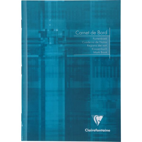 Cahier de bord de l'élève, réglure spéciale à colonnes, 40 pages format 14,8x21 cm, Clairefontaine — Cahiers francais