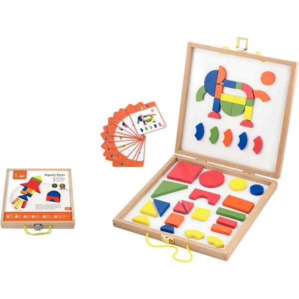 Coffret géoforme magnétique, N.C — Jeux