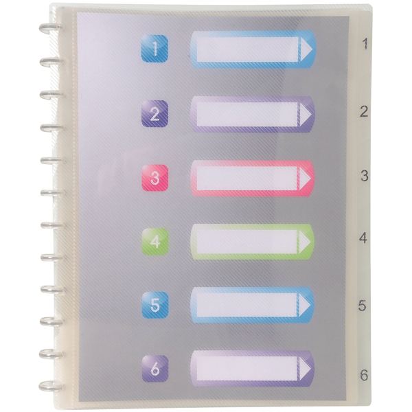 EXACOMPTA Protège-documents, A4, 10 pochettes, transparent — Protèges-documents & chevalets de table