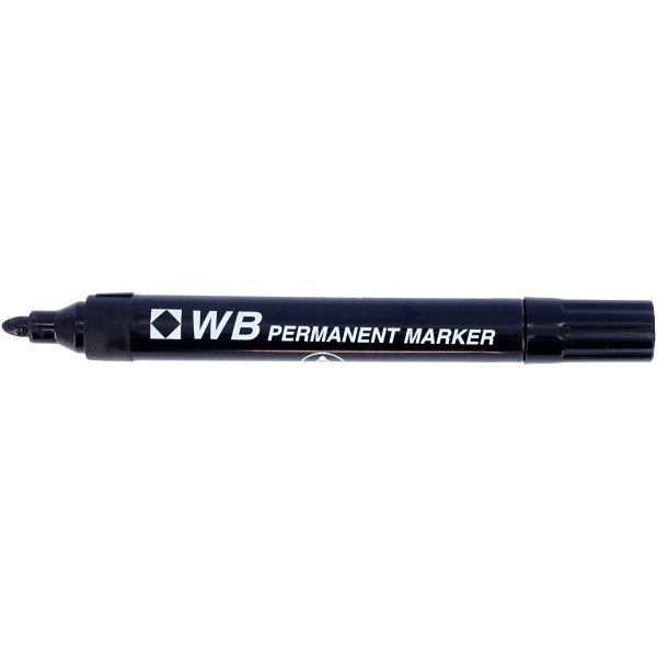 Marqueur permanent WB pointe ogive noir — Écrire et corriger