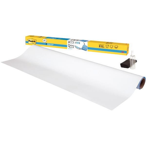 Tableau blanc Erasy Erase Post-It Lg 183 x lg 122 cm en rouleau — Non classé