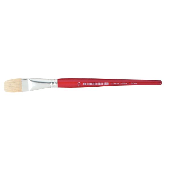 Brosse plate en soie N° 18 — Non classé
