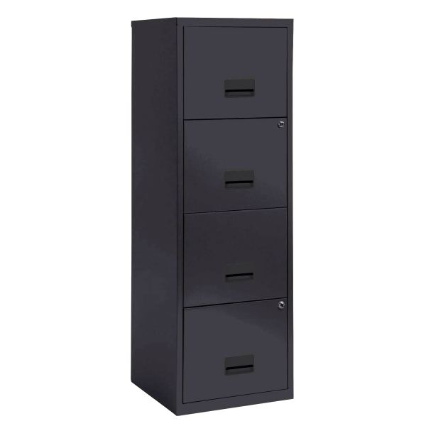 Classeur 4 tiroirs pour dossiers suspendus Eco anthracite — Non classé