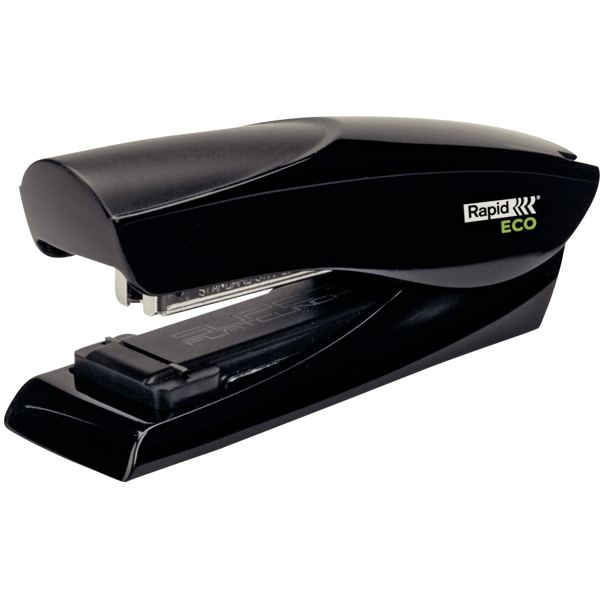 Agrafeuse de bureau Rapid ECO HS flat clinch noir — Agrafeuses & accessoires
