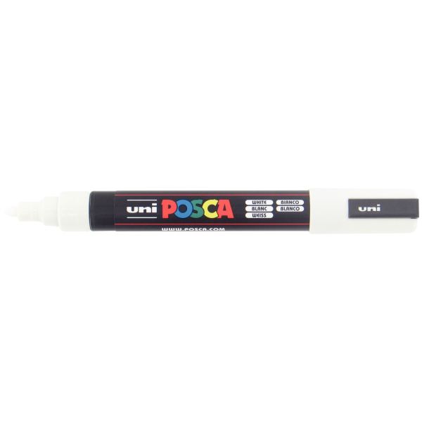 Marqueur Posca pointe moyenne ogive blanc — Non classé