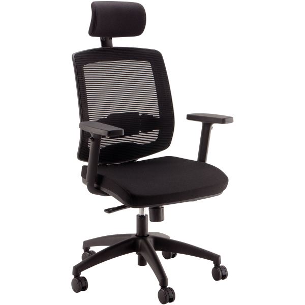 Siège opérateur Malice+ noir, N.C — MOBILIER
