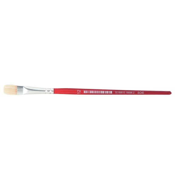 Brosse plate en soie N° 12 — Non classé