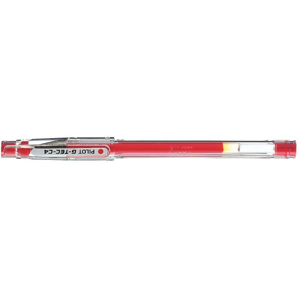 PILOT Stylo roller à encre gel G-TEC-C4, rouge — Stylos bille & roller encre gel
