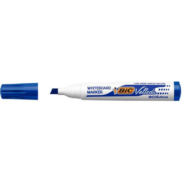 BIC Marqueur pour tableau blanc Velleda 1751, bleu — Marqueurs tableau blanc & chevalet